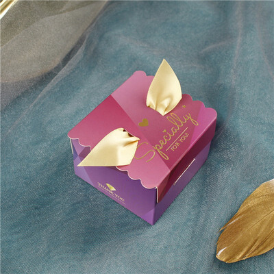 

FUNNYBUNNY Candy Exquisite Simple Box Paper Boxes for Packaging Christmas Tree Decorations Wedding Favors&Gifts