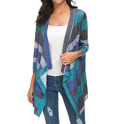 

Toponeto Women Casual Soft Open Front Lightweight Sweater Loose Long Sleeve Cardigan