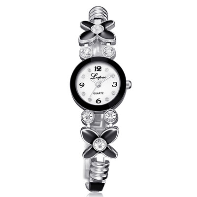 

Hot Selling Womens Watches Roman Numerals Dial Ladies Fashion Quartz Wristwatch With Rhinestone Bracelet Clock Bayan Saat