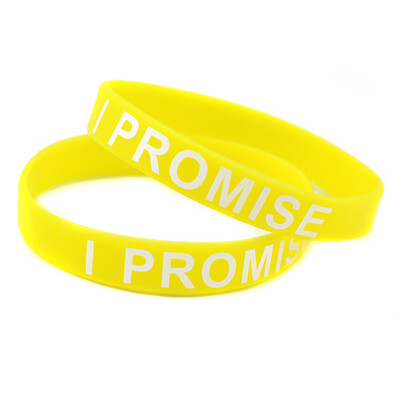 

Lebron James I Promised Silicone Bracelets