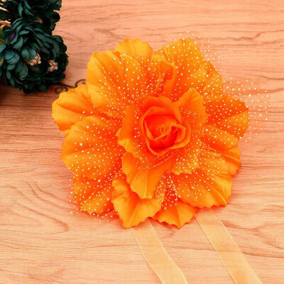 

Gobestart 2Pcs Best Peony Flower Curtain Clip-on Tie Backs Holdback Tieback Holder Panel