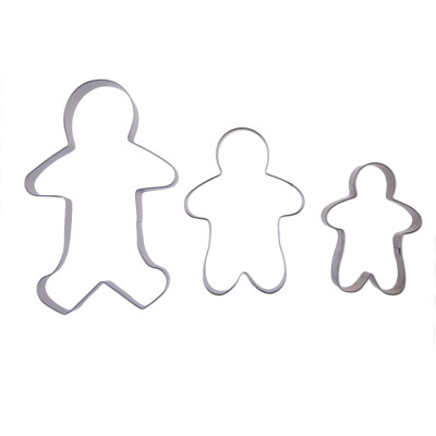 

3Pcs Little Boy Shape Fondant Biscuit Pastry Cookie Cutter Mold Tool Set