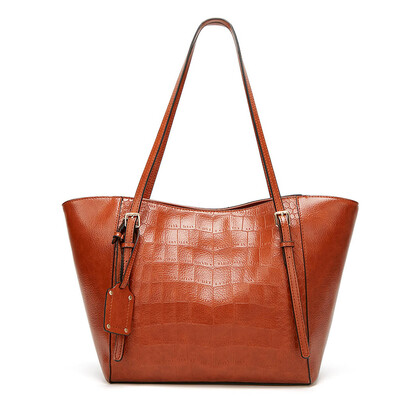 

Tailored Fashion Ladies New Versatile Simple High-End Large-Capacity Handbag Shoulder Bag