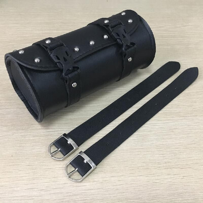 

Roll Bag for Motorcycle Scooter Front or Side Round Barrel Shape Waterproof Bags Motorbike Storage Tool