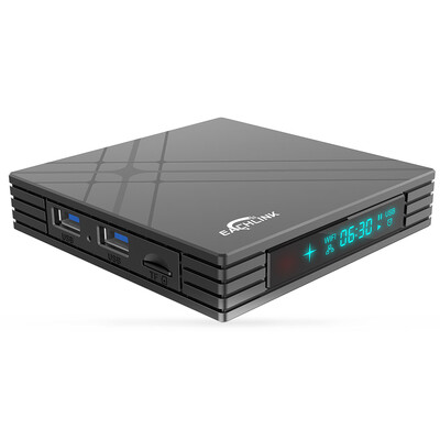

EACHLINK H6MINI TV Box Allwinner H6 4GB RAM 32GB ROM 24G WiFi 100Mbps USB30 BT41 Support 6K H265