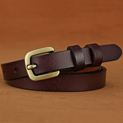 

Leather ladies belt fashion simple wild casual leather belt female decorative jeans belt