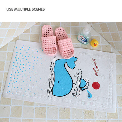

Siaonvr Heat Sensitive PVC Anti Slip Baby Kids Bath Mat Colour Change Water Temperature
