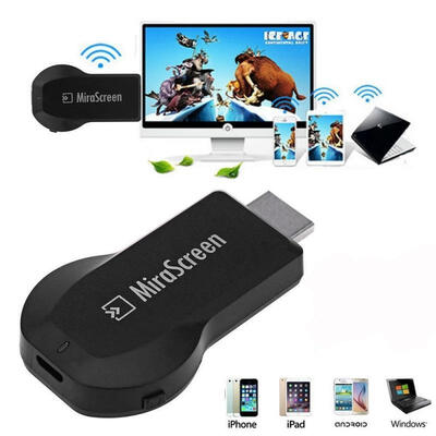 

MiraScreen WiFi Display Receiver Audio&Video DLNA Miracast Dongle for PC