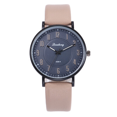 

Micro-commercial source new fashion couple belt watch men