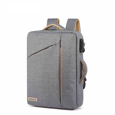 

Briefcase Backpack Anti-Theft Slim Thin Laptop Bag 17in Best Laptop Backpack for Women Grey