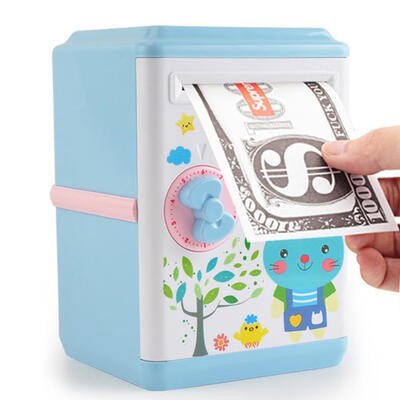 

Automatic Children Money Saving Box Piggy Bank Safe Coin Deposit Kids Toys