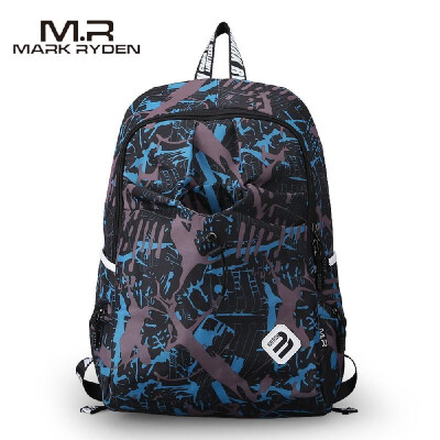 

MARK RYDEN Portable Waterproof Multi-Function Outdoor Sport Laptop Men Backpack Leisure Students Schoolbag USB Charge Travel Backp