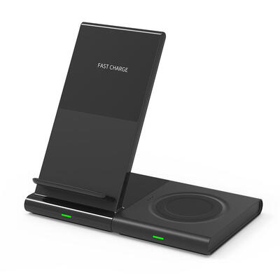 

Qi Wireless Charger Stand Magnetic Charge Dock Pad for Phone Samsung Watch