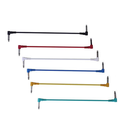 

6pcs Electric Guitar Effector Pedal Effector Guitar Connect Cable Line