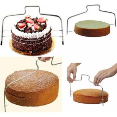 

Wire Slicer Cake Cutter Bread Cutting Leveller Decorating Divider Slicer Tool