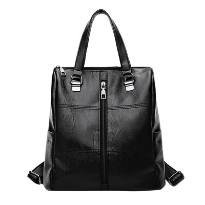 

Tailored Vintage Girl Leather School Bag Backpack Satchel Women Travel Shoulder Bag