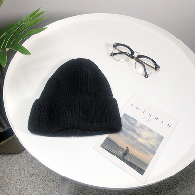 

Pepe hat mens&womens autumn&winter candy color curled knitting wool hat Korean version outdoor leisure warm cap trend