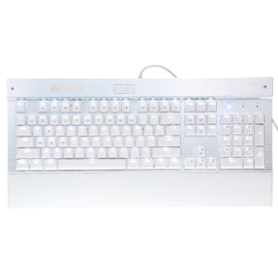 

KKmoon Mechanical Professional Gaming Esport Keyboard with Tactile High-speed 104 Keys Suspended Anti-ghosting Blue Switch LED Bac