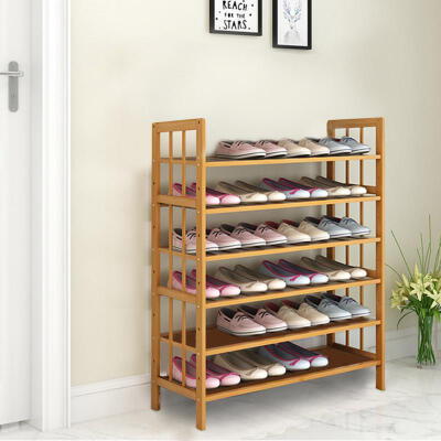 

Greensen High Quality 6 Tier Shoe Shelf Entryway Storage Shoe Rack Home Furniture