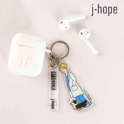 

CAR-TOBBY BTS World Acylic Keyring Strap Acrylic Keyring Keychain Cartoon Pendant