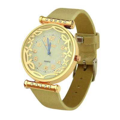 

〖Follure〗Trend Personality Watch Leather Strap Quartz Casual Couple Watch