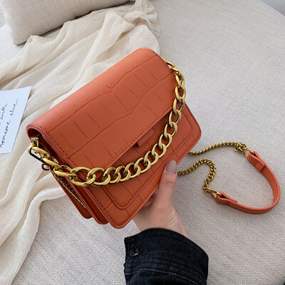 

Womens 2019 SpringSummer New Fashion Joker shoulder bag Korean fashion chain Messenger bag small square bag