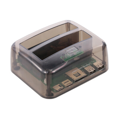 

Hard Drive Docking Station USB 30 to 2535inch IDE&SATA Ports Hard Disk Case Dual Bay HDD SSD Fast Speed Tool-free Installation