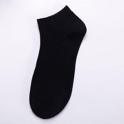 

Spring Summer Male Breathable Thin Boat Socks Solid Color Men Cotton Ankle Sockssize From 39 To 46