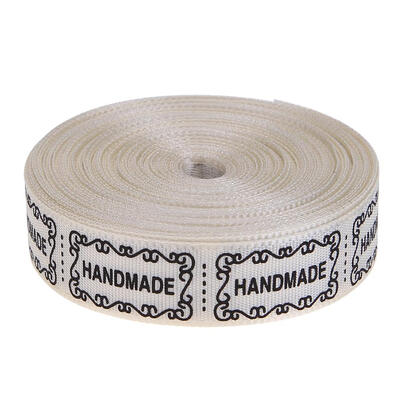 

10 Yards Ribbon Tape Label DIY Handmade Bowknot Sewing Accessories Gifts