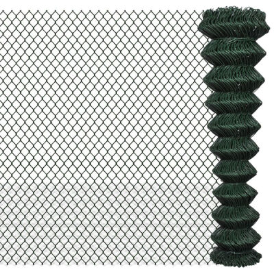 

Chain Fence 6 6" x 49 2" Green