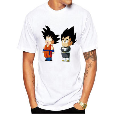 

New 3D Mens Modal Dragon Ball T Shirt Short Sleeve O-Neck Men Shirts Saiyan Summer Brand Clothing P12z6-8