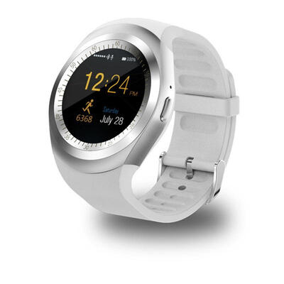 

Y1S Round Screen With Camera Electronic Watch Outdoor Sports Card Information Push Camera Bluetooth Phone Smart Watch