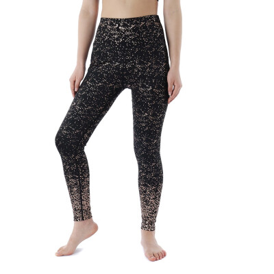 

Womens Quick-Drying Tight Stretch Fitness Printed Yoga Pants High Waist Pants