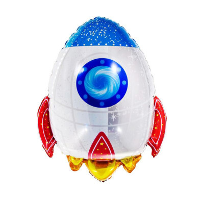 

Toponeto 5PCS Astronaut Shaped Balloon Space Theme Balloon Childrens Party Room Decor