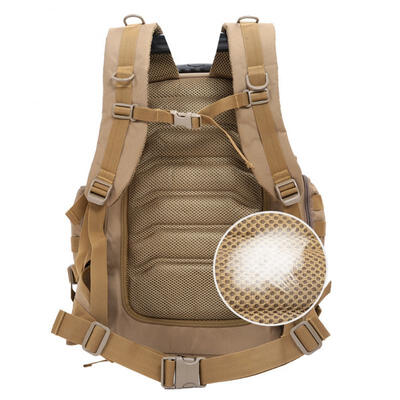 

Greensen Multi-functional Tactical Backpack Khaki Wear-resistant Military Pack