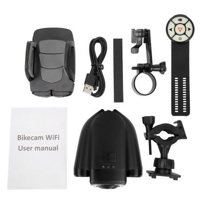 

Greensen Bike Cycling Waterproof Camera Recorder Turning Warning Light Kit 16 GB TF Card