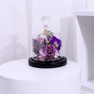 

Gobestart Enchanted Rose Music Box Romantic Gift for Festival Party Wedding Anniversary