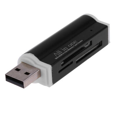 

USB20 4 in 1 Multi Memory Card Reader for SDSDHCMini SDMMCTF CardMS