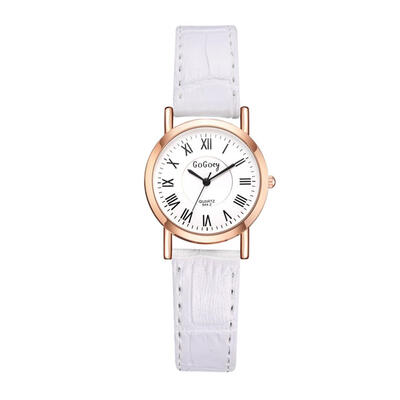 

Featured Women Watche Dial Ladies Quartz Wristwatch Simple Monochrome tThin Leather Strap Casual Clock Gift Zegarki Damskie