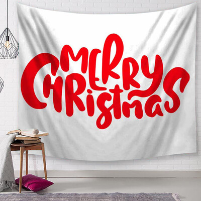 

Toponeto Christmas Tapestry Santa Print Wall Hanging Tapestry Art Home Decor