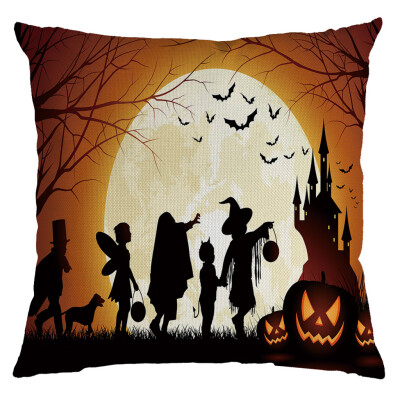 

〖Follure〗Halloween Pumpkin Pillow Cover Pillowcases Decorative Sofa Cushion Cover