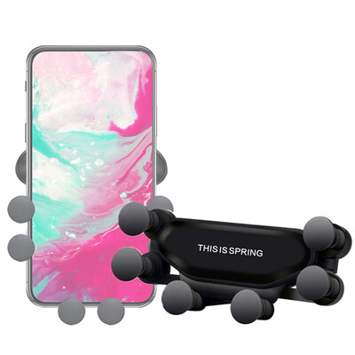 

360-Degree Rotation Gravity Car Holder Mount Air Vent Phone Stand for iPhone