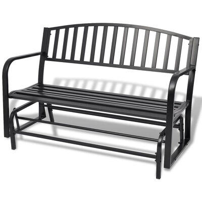 

Swing Bench Black Steel