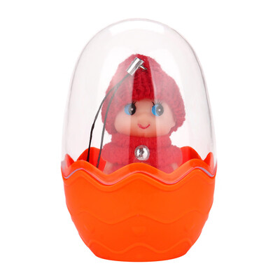 

Gobestart Creativity Colorful Girl Doll Egg Simulation Doll Model Surprise Storage Toy OR