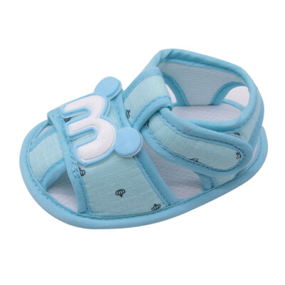 

Newborn Baby Girls Boys Shoes Cartoon Anti-Slip Footwear Crib Shoes Sandals