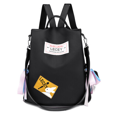 

Shoulder bag female new Korean version of the wild anti-theft shoulder bag fashion simple college wind bag