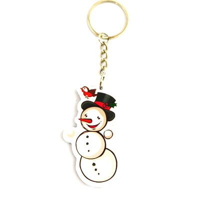 

Pumpkin Skull Elk Keychain Santa Claus Snowman Can Candy Punk Pendant Creative Personality Key Chain Halloween Christmas Gifts