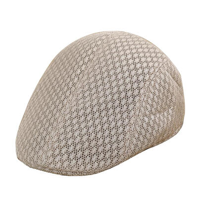 

Casual Solid Color Breathable Mesh Beret Sun Cap Man Woman Outdoor Sports Hat