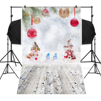 

Tailored Christmas Backdrops Snow Vinyl 3x5FT Background Photography Studio