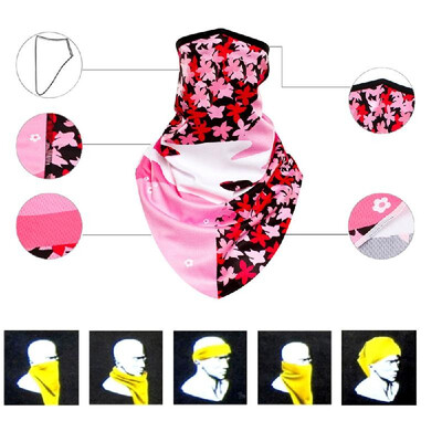 

Outdoor Unisex Elastic Breathable Veil Cycling Travel Head Scarf Mask